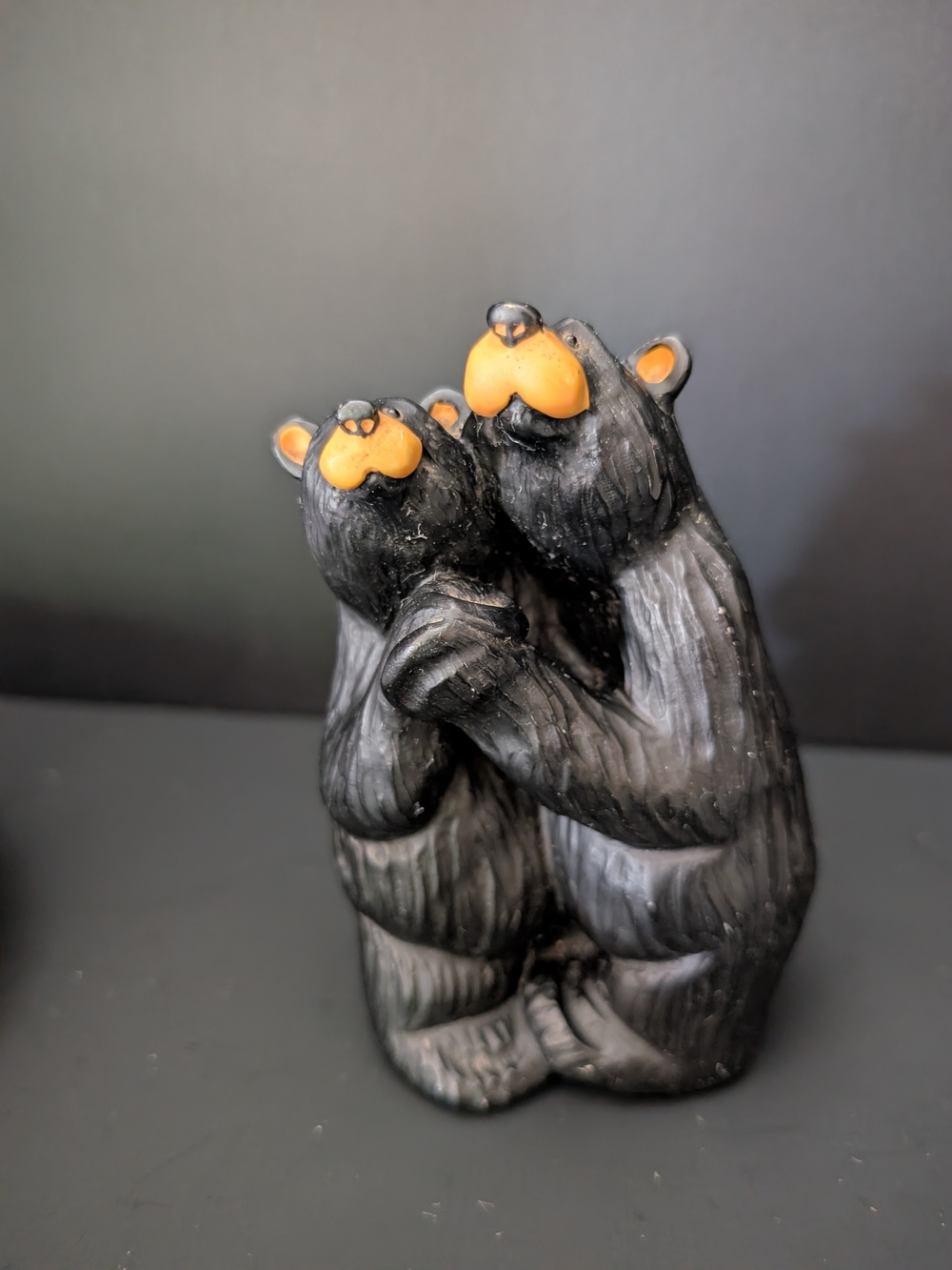 Vintage 2005 Bear roots " Bear Foot Swing" figurine 9-2026